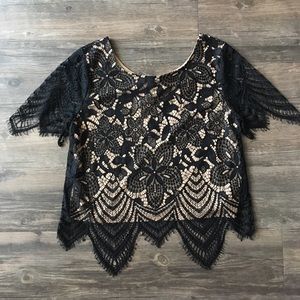 For love and lemons style lace top